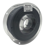 3D Meta PLA Basic Silver 1KG Spool PLA-BASIC-SILVER