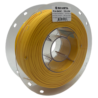 3D Meta PLA Basic Yellow 1KG Spool PLA-BASIC-YELLOW