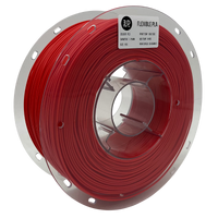 3D Meta Flexible PLA Red 1KG Spool PLA-FLEX-RED