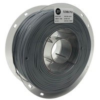 3D Meta Flexible PLA Silver 1KG Spool PLA-FLEX-SILVER