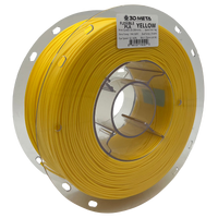 3D Meta Flexible PLA Yellow 1KG Spool PLA-FLEX-YELLOW