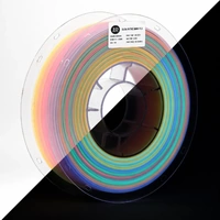 3D Meta Glow in the Dark Rainbow PLA Rainbow - Colour in Light 1KG Spool PLA-GLOW-GRAD-CLR-RAIN