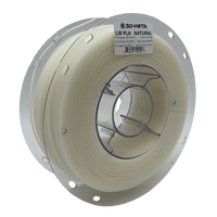 3D Meta Light Weight PLA Natural 1KG Spool PLA-LW-NATURAL
