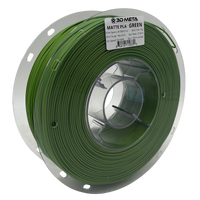 3D Meta Matte PLA Green 1KG Spool PLA-MATTE-GREEN