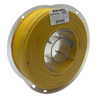 3D Meta Matte PLA Mango Yellow 1KG Spool PLA-MATTE-MANGOYELLOW