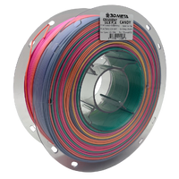 3D Meta Silk Gradient PLA Candy 1KG Spool PLA-SILK-GRAD-CANDY