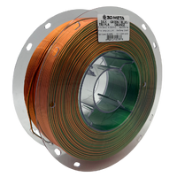 3D Meta Silk Tri PLA Orange - Green - Blue 1KG Spool PLA-SILK-TRI-ORANGREBLUE