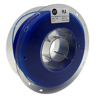 3D Meta Transparent PLA Transparent Blue 1KG Spool PLA-TRANS-BLUE