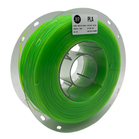 3D Meta Transparent PLA Transparent Green 1KG Spool PLA-TRANS-GREEN