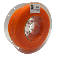 3D Meta Transparent PLA Transparent Orange 1KG Spool PLA-TRANS-ORANGE