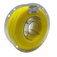 3D Meta Transparent PLA Transparent Yellow 1KG Spool PLA-TRANS-YELLOW