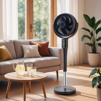 Sheffield Circulator Fan 40W Grey 340x310x1075mm