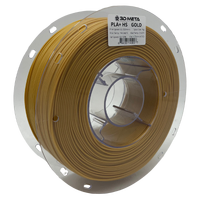 3D Meta PLA+ HS Gold 1KG Spool PLAHS-GOLD