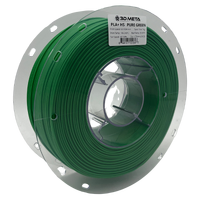 3D Meta PLA+ HS Pure Green 1KG Spool PLAHS-PUREGREEN