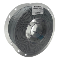 3D Meta PLA+ HS Silver 1KG Spool PLAHS-SILVER