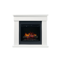 Dimplex 1.5kW Portland Mantle w/ LED Firebox *NEW*- White finish