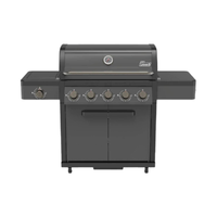 Coleman C62370 Coleman Pro 5B BBQ With Side Burner Black Matte LP PRO5BMALP