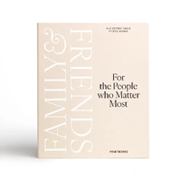 Printworks Photo Album-Family and Friends-Beige