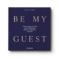 Printworks Guest Book-Be My Guest-Light Blue / Dark Blue