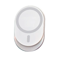 Laser 15W Magnetic Wireless Charging Phone Holder with Air Vent Mount White PW-WLCM15-149
