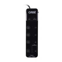 CREST POWER BOARD 4 SOCKET 4 SWITCH TV SURGE PROTECTED