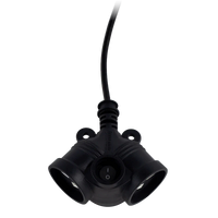 Crest 2 Socket Master Switch Dual Outlet Extension Lead 2m PWK14418