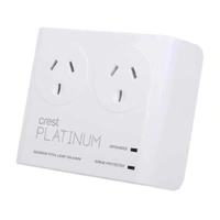 PLATINUM SURGE PROTECTOR 2 SOCKET