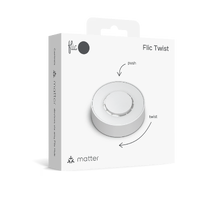 Flic Twist - White - 1x Flic Twist White + 2x AAA batteries R-TW-01