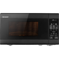 Sharp 20L Compact Microwave - Black R211DB