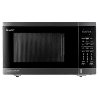 Sharp 32L Inverter with Convection and Airfry Microwave - Black Stainless R321CAFBS