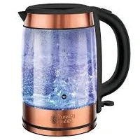 Russell Hobbs Brooklyn Glass Kettle - Copper