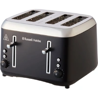 Russell Hobbs Addison 4 Slice Toaster - Matte Black