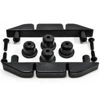 RPM Body Skid Rails for most 1:12 – 1:5 scale bodies - Black