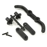 RPM Adjustable Height Body Mounts - Traxxas | Slash 4x4 | Black