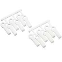 RPM Long Rod Ends - Traxxas | Dyeable White