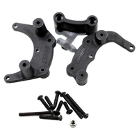 RPM Mount for Rear Bumper / Wheelie Bar - Traxxas | Slash 2wd / e-Rustler 2wd / e-Stampede 2wd / Bandit | Black
