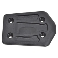 RPM Rear Skid Plate - ARRMA | most 6th scale vehicles (V4 and older) | Black