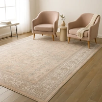 Urban Style Bazaar Rug Printed Microfibre Peach 1600x2400x6mm RUG1624010