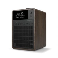 Revo SuperSignal Walnut Tabletop Radio with DAB+, FM and Bluetooth - Walnut Black