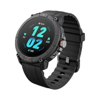 Ryze Trek Smart Watch with GPS - Black and Red RZ-WAEA