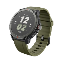 Ryze Trek Smart Watch with GPS - Olive and Black RZ-WAEB
