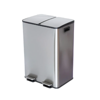 Hacienda 60 Litre Twin Rubbish Bin SB80