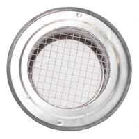Sirius 150mm Round Stainless Steel Eaves Vent with Insect Mesh SEV-150