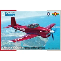 Special Hobby 1/72 Boulton Paul Balliol "Civilian and Foreign Users" Plastic Model Kit