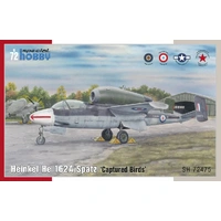 Special Hobby 1/72 Heinkel He 162A Spatz 'Captured Birds' Plastic Model Kit