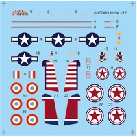 Special Hobby 1/72 Tachikawa Ki-54 Hickory ‘Captured and Post War Service’ Plastic Model Kit