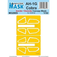 Special Hobby 1/32 AH-1G Cobra Inside/Outside MASK