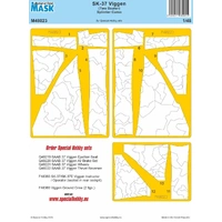 Special Hobby 1/48 SK-37 Viggen (Two Seater) Splinter Camo MASK