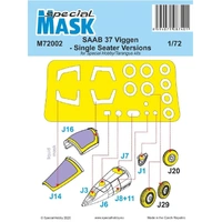Special Hobby 1/72 SAAB 37 Viggen Single Seater Mask