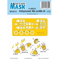 Special Hobby 1/72 P-40E/K/Kittyhawk Mk.Ia/Mk.III Mask